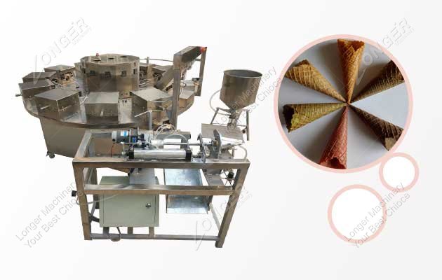 Ice Cream Cone Maker Semi Automatic