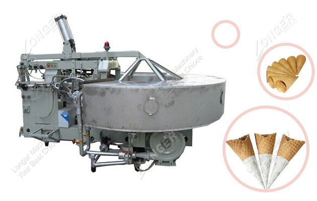 Automatic Ice Cream Waffle Cone Machine