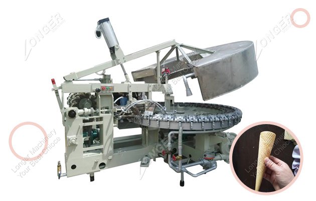 CUSTOMER [RPFESSIONAL WAFFLE CONE MAKING MACHINE