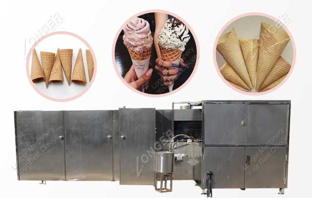 Energy Saving Ice Cream Cone Production Line