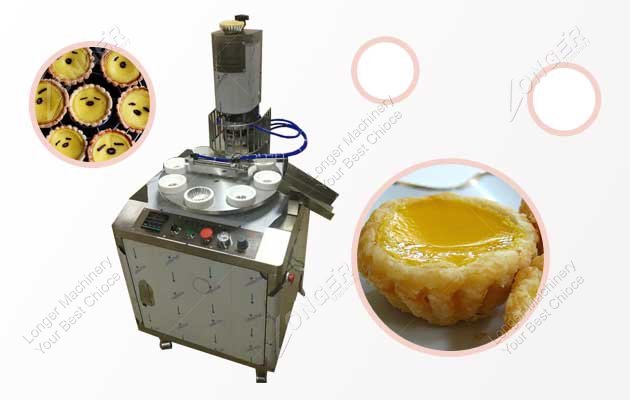 Automatic Hong Kong Egg Tarts Machine With High Speed