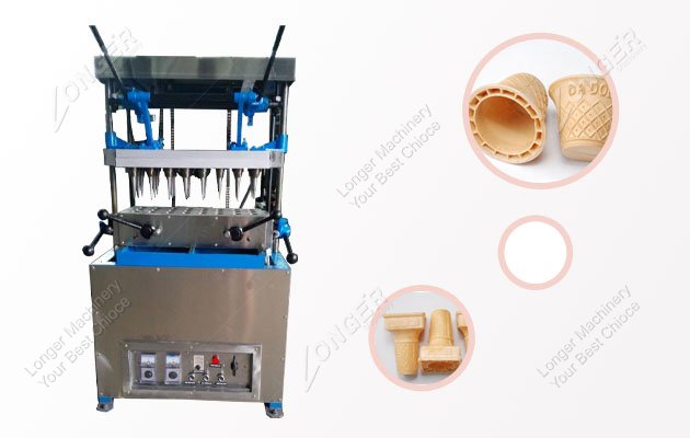 Wafer Cone Ice Cream Cone Making Machine For Cone Business