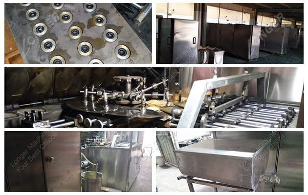 fully automatic ice cream cone production line factory manufacturer