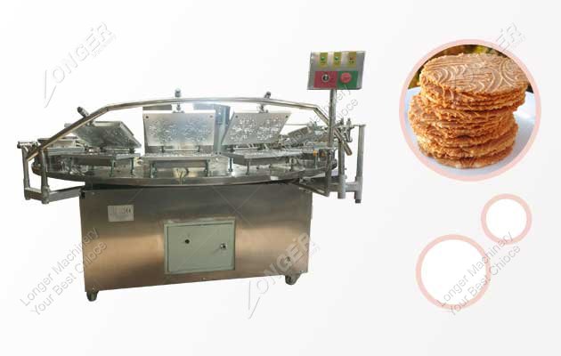 autoamtic pizzelle cookie making machine with best price in china manufacturer