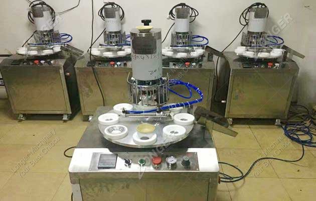 automatic egg tart shell maker machine shipped to malaysia