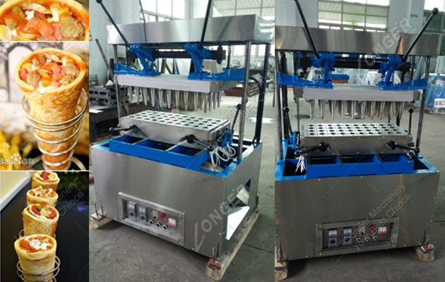 pizza cone making machine in india with best price 