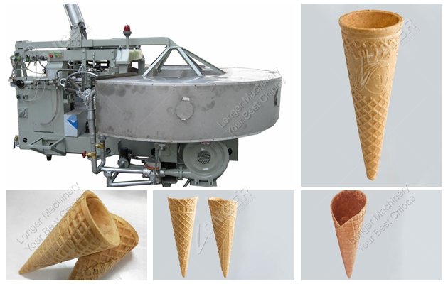 automatic sugar cone baking machine with high quality low price