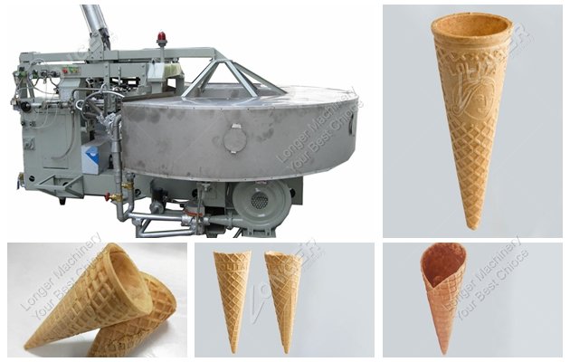 Automatic Rolled Sugar Cone Baking Machine