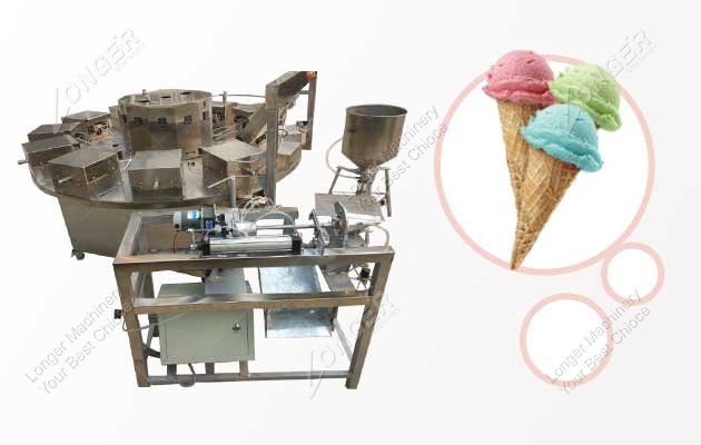 Ice Cream Cone Making Machine Commercial