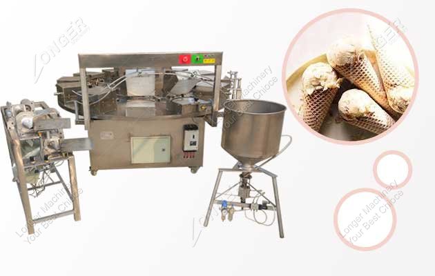 Ice Cream Cone Maker Semi Automatic