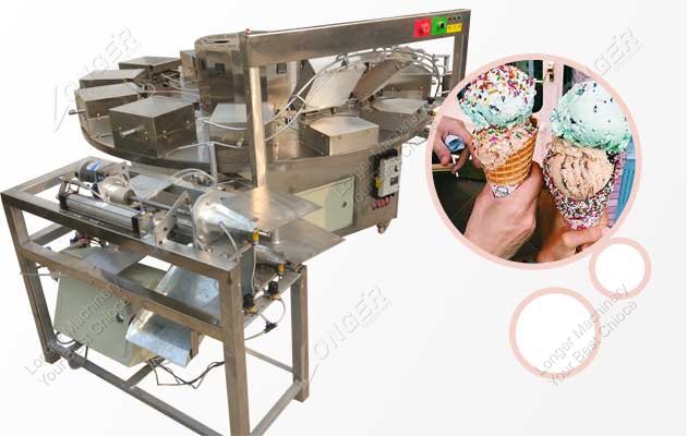Ice Cream Cone Maker Semi Automatic