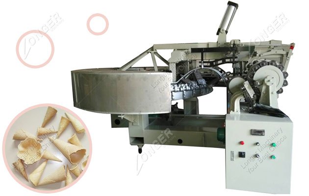 Automatic Ice Cream Waffle Cone Sugar Cone Making Machinery