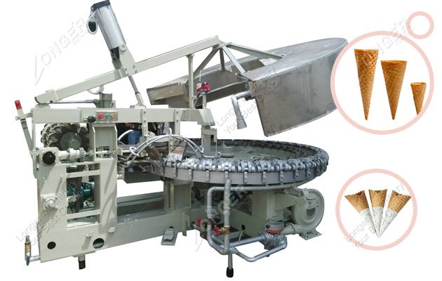 Easy Cleaning Waffle Cone Machine Energy Efficient