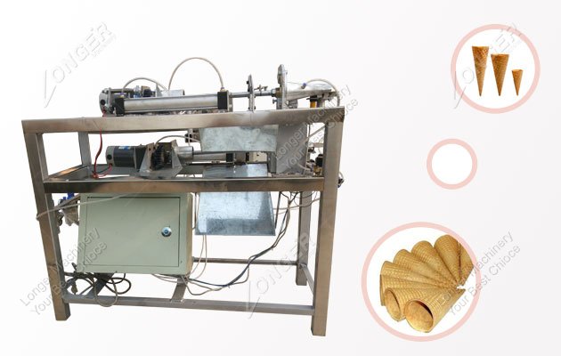 Ice Cream Cone Rolling Machine With High Quality