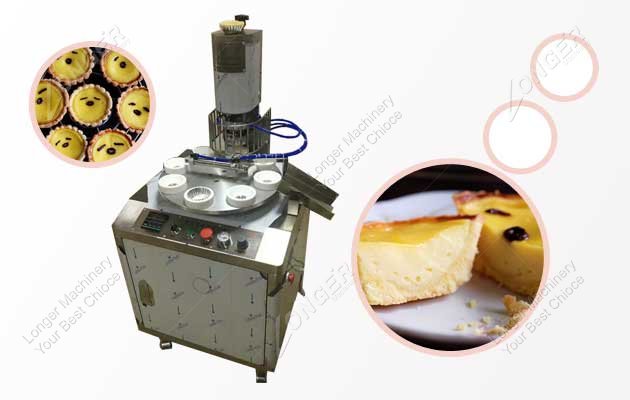 Automatic Hong Kong Egg Tarts Machine With High Speed