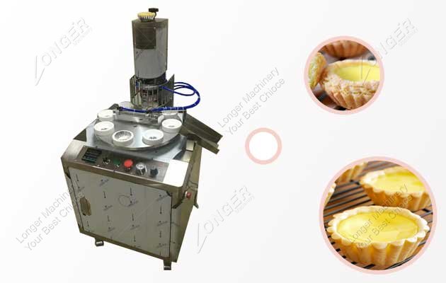 Automatic Hong Kong Egg Tarts Machine With High Speed