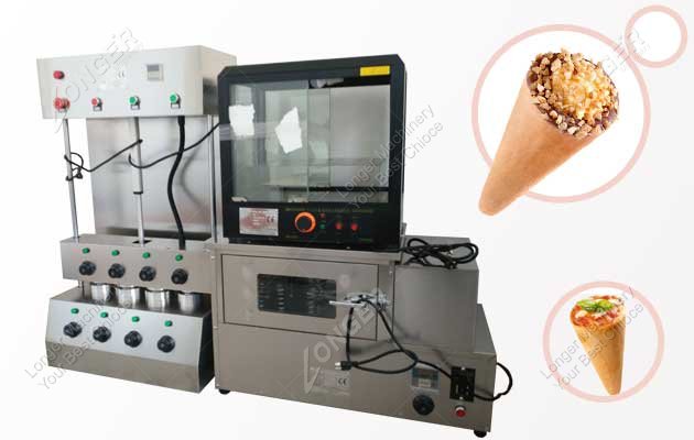 Stainless Steel Pizza Cone Making Machine Line 