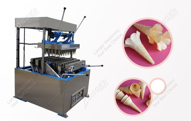 Automatic Ice Cream Wafer Cone Making Machine 