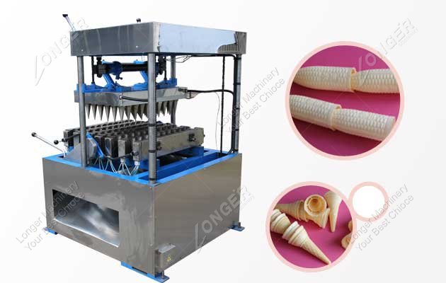 Automatic Ice Cream Wafer Cone Making Machine 