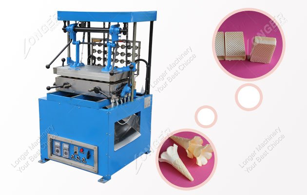 Semi-automatic Ice Cream Cone Making Machine 32 Cones One Time