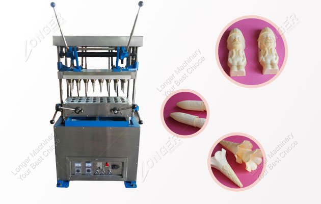 Wafer Cone Ice Cream Cone Making Machine For Cone Business