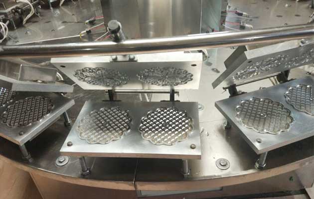 Automatic Pizzelle Cookies Making Machine|Baking Machine for Pizzelle