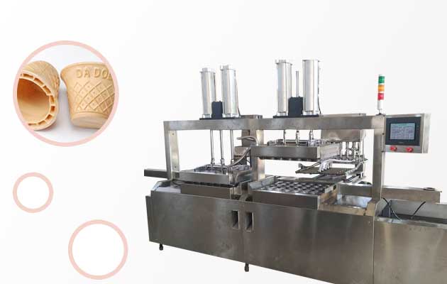 Fully Automatic Wafer Ice Cream Cone Machine Line