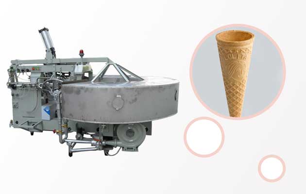 Automatic Rolled Sugar Cone Baking Machine